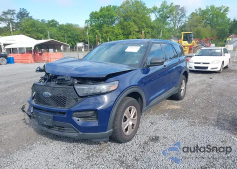 2022 Ford Police Interceptor from USA, damaged, VIN 1FM5K8AB7NGA01803